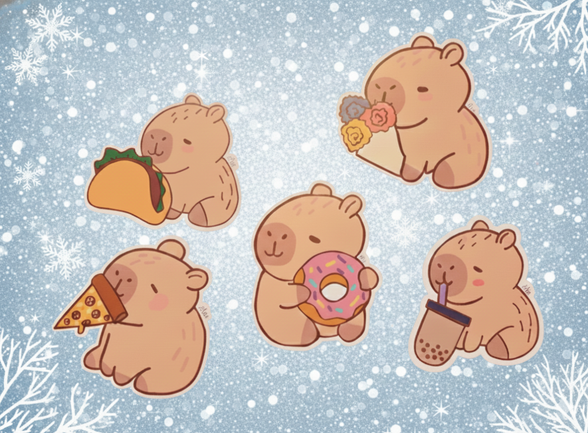 Adorable Capybara by Alex