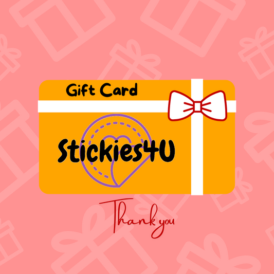 Stickies4u Spring - Gift card
