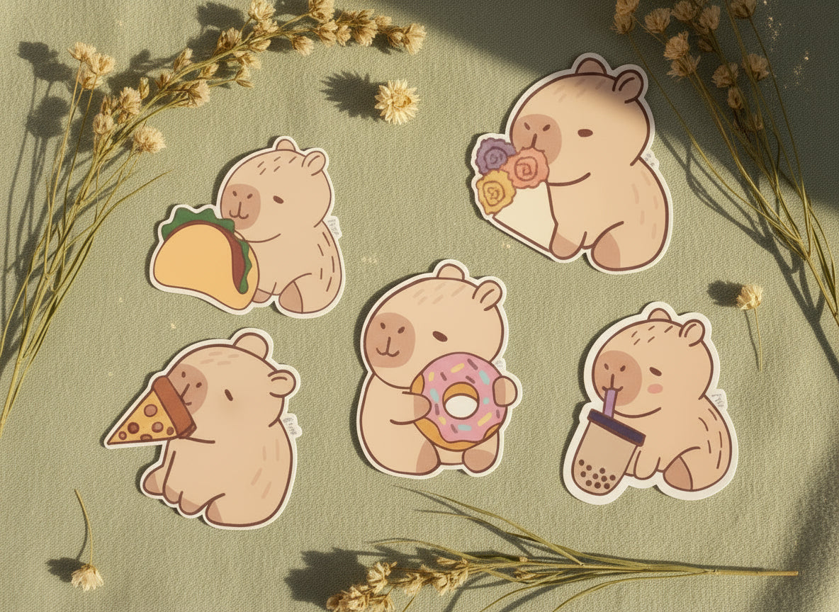 Adorable Capybara by Alex