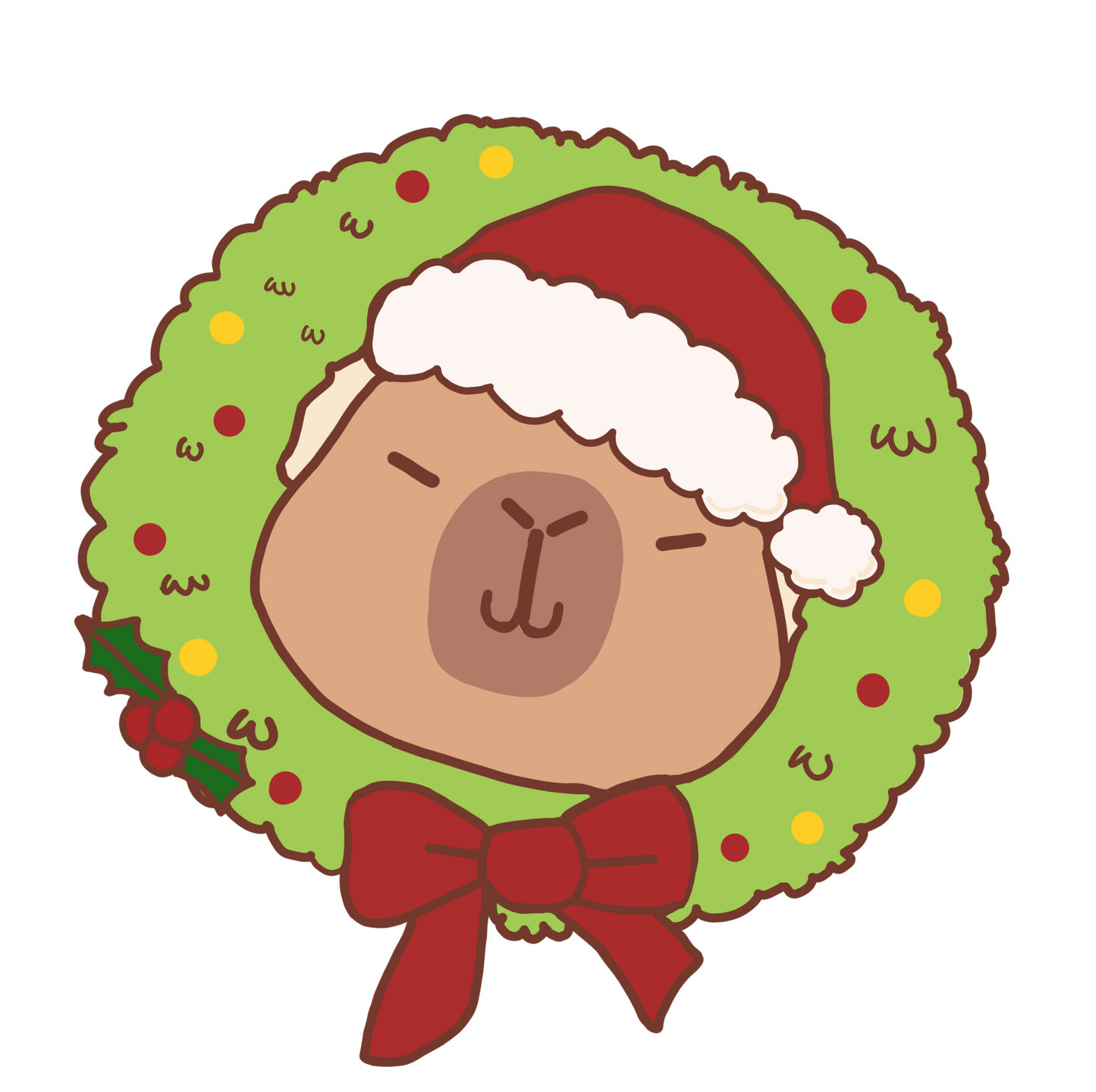 Adorable Capybara by Alex