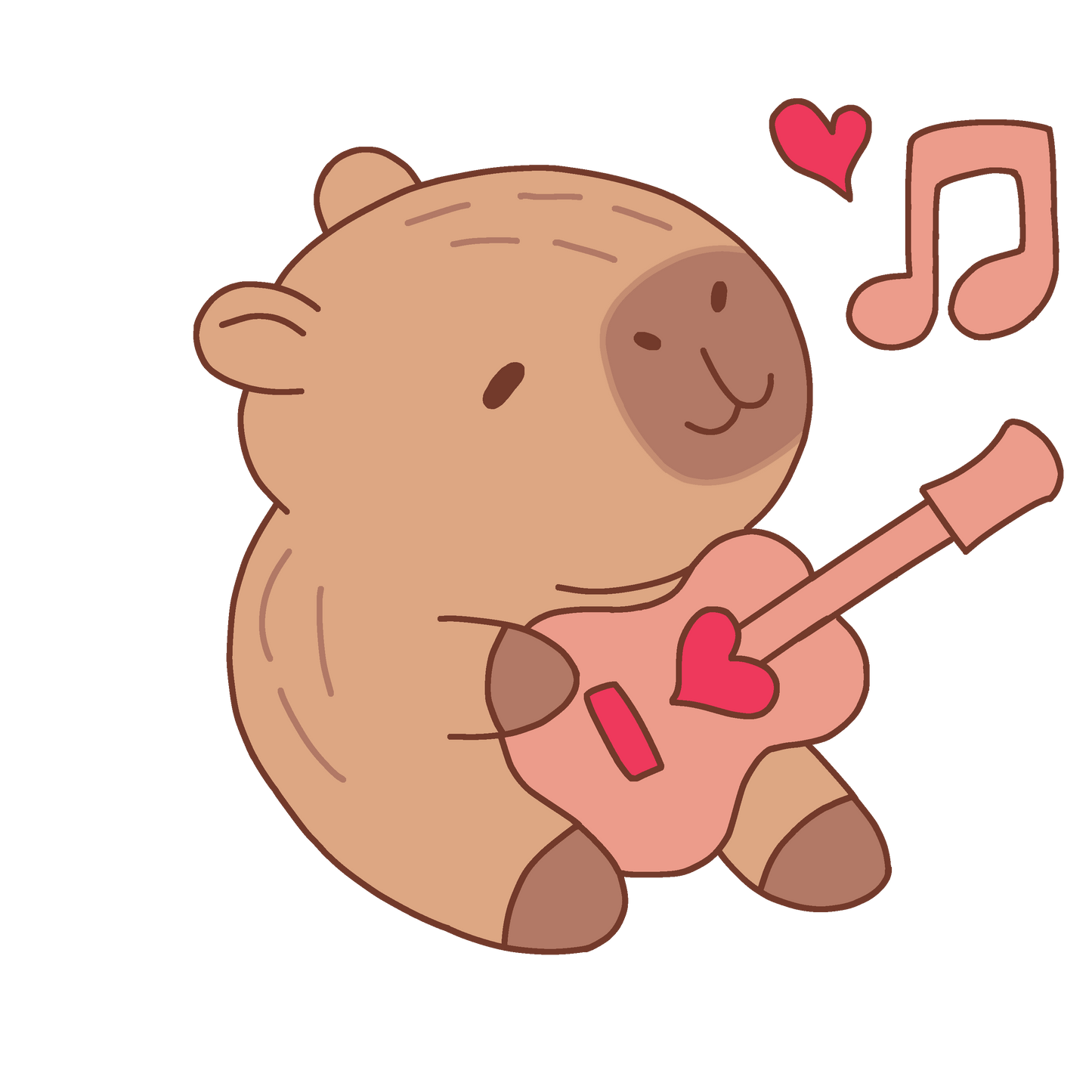 Adorable Capybara by Alex