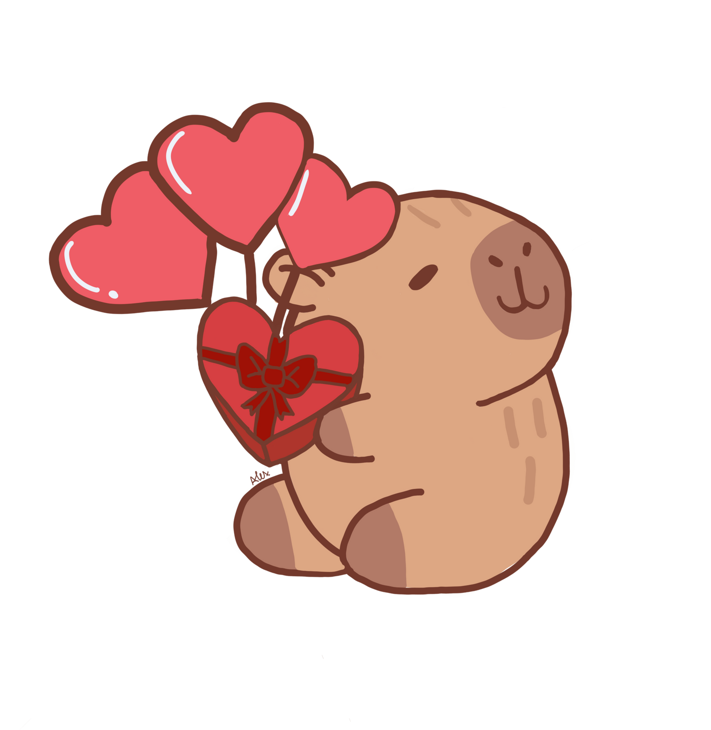 Adorable Capybara by Alex